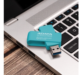 ADATA | USB Flash Drive | UC310 ECO | 256 GB | USB 3.2 Gen1 | Green