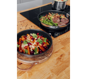 TEFAL | Ingenio Emotion 5-piece Set | L897S574 | Frying | Diameter 16/20/22/28 cm | Suitable for induction hob | Removable handle | Stainless steel