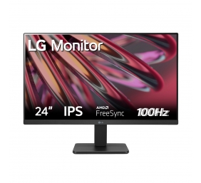 LG | Monitor | 24MR400-B | 23.8 " | IPS | 16:9 | 100 Hz | 5 ms | 1920 x 1080 pixels | 250 cd/m² | Black