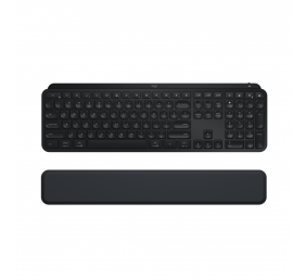 Logitech MX Keys S Combo Belaidė klaviatūra ir pelė + Atrama riešui, Graphite