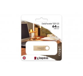 Kingston DataTraveler SE9 G3 | 64 GB | USB 3.2 | Gold