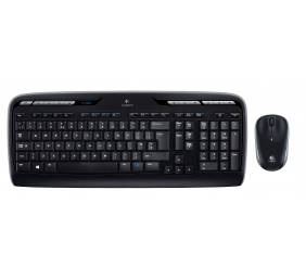 Logitech MK330 Combo Belaidė klaviatūra + pelė, US INT, Juoda