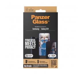PanzerGlass | Screen protector | Samsung | Galaxy S24 | Polyethylene terephthalate (PET) | Transparent | Ultra-Wide Fit wA