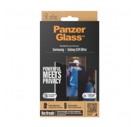 PanzerGlass Privacy Screen Protector Samsung Galaxy S 2024 Ultra | Ultra-Wide Fit wA | PanzerGlass