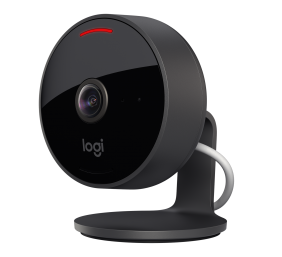 Logitech Circle View Camera Laidinė vaizdo stebėjimo kamera, FHD 1080p, 180°, Wi-Fi, Juoda