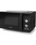 Gorenje | Microwave Oven | MO20A3BH | Free standing | 800 W | Convection | Black