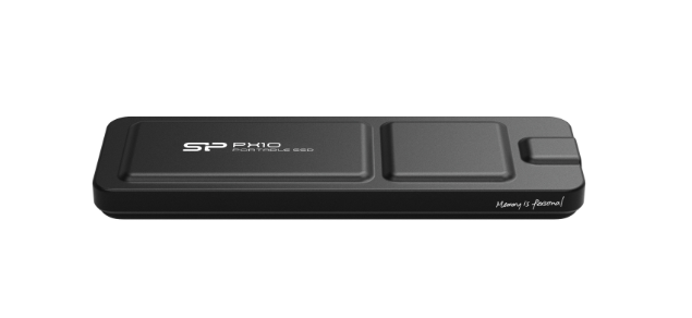 Silicon Power Portable SSD | PX10 | 512 GB | USB 3.2 Gen 2 | Black