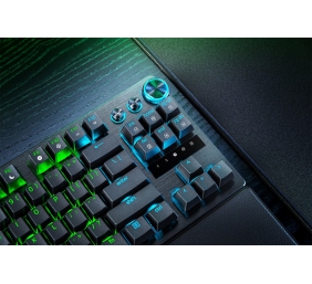 Razer Huntsman V3 Pro Tenkeyless Laidinė žaidimų klaviatūra RGB, US, Juoda