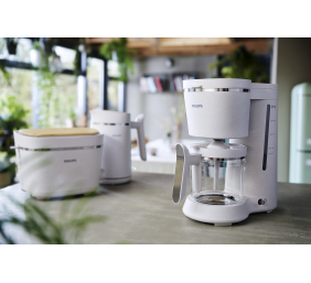 Philips | Coffee Machine | Eco Conscious Edition HD5120/00 | Pump pressure 15 bar | Drip | 1000 W | White