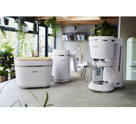 Philips | Coffee Machine | Eco Conscious Edition HD5120/00 | Pump pressure 15 bar | Drip | 1000 W | White