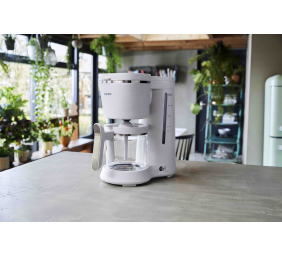Philips | Coffee Machine | Eco Conscious Edition HD5120/00 | Pump pressure 15 bar | Drip | 1000 W | White