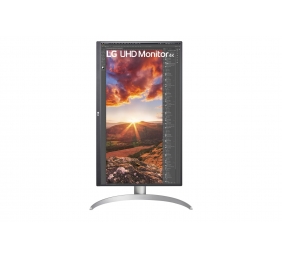 LG | Monitor | 27UP85NP-W.AEU | 27 " | IPS | 16:9 | 60 Hz | 5 ms | 3840 x 2160 pixels | 400 cd/m²