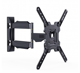 Gembird | Wall mount | WM-55ST-01 | Tilt, swivel, rotate | 32-55 " | Maximum weight (capacity) 32 kg | Black