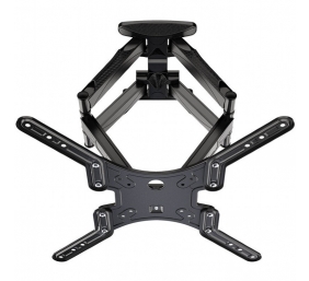 Gembird | Wall mount | WM-60ST-01 | Tilt, swivel, rotate | 32-60 " | Maximum weight (capacity) 36.4 kg | Black