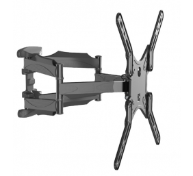 Gembird | Wall mount | WM-60ST-01 | Tilt, swivel, rotate | 32-60 " | Maximum weight (capacity) 36.4 kg | Black