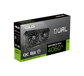 Asus Dual GeForce RTX 4060 Ti EVO OC Edition 8GB GDDR6 | NVIDIA | 8 GB | GeForce RTX 4060 Ti | GDDR6 | HDMI ports quantity 1 | PCI Express 4.0