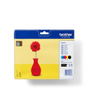 Brother Ink LC 121 Rainbow Pack (LC121VALBPDR)