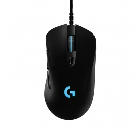 Logitech G403 HERO Laidinė žaidimų pelė, USB Type-A, 25600 DPI, Juoda