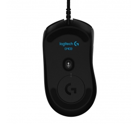 Logitech G403 HERO Laidinė žaidimų pelė, USB Type-A, 25600 DPI, Juoda