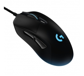 Logitech G403 HERO Laidinė žaidimų pelė, USB Type-A, 25600 DPI, Juoda