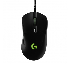 Logitech G403 HERO Laidinė žaidimų pelė, USB Type-A, 25600 DPI, Juoda