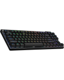 Logitech G PRO X TKL LIGHTSPEED Belaidė žaidimų klaviatūra, Tenkeyless, Tactile, US INT, Juoda