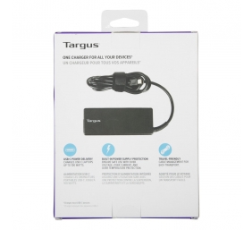 Targus | 100 W USB-C PD Charger - For Laptops or Power Pass-Thru Docks | APA108EU