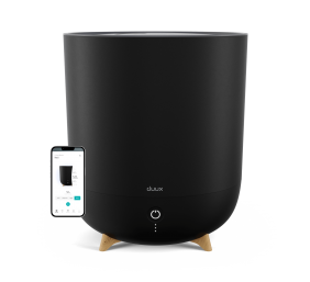 Duux | Neo | Smart Humidifier | Water tank capacity 5 L | Suitable for rooms up to 50 m² | Ultrasonic | Humidification capacity 500 ml/hr | Black