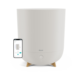 Duux | Neo | Smart Humidifier | Water tank capacity 5 L | Suitable for rooms up to 50 m² | Ultrasonic | Humidification capacity 500 ml/hr | Greige