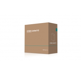 Deepcool | CC560 V2 LIMITED | Black | Mid Tower | Power supply included No | ATX