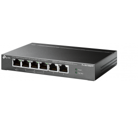 TP-LINK | 6-Port Gigabit Switch with 3-Port PoE+ and 1-Port PoE++ | TL-SG1006PP | Unmanaged | Desktop