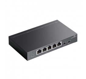 TP-LINK | 5-Port Gigabit Desktop Switch with 4-Port PoE | TL-SG1005P-PD | Unmanaged | Desktop/Wall mountable
