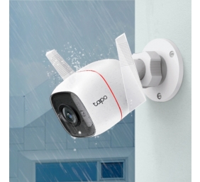 TP-LINK | Outdoor Security Wi-Fi Camera | TC65 | Bullet | 3 MP | 3.89 mm/F2.2 | H.264 | Micro SD, Max. 128GB