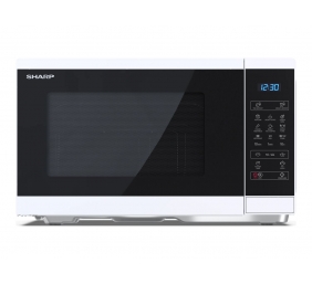 Sharp | Microwave Oven with Grill | YC-MG252AE-W | Free standing | 25 L | 900 W | Grill | White