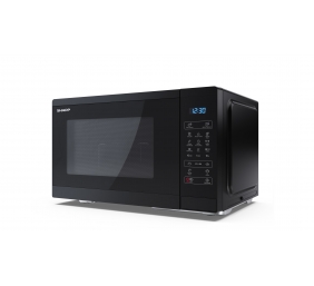 Sharp | Microwave Oven with Grill | YC-MG252AE-B | Free standing | 25 L | 900 W | Grill | Black