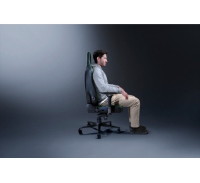 Razer Plush fabric; Aluminium | Gaming chairs | Iskur | Dark grey