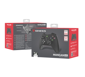 Genesis | Gaming Gamepad | Mangan 400 | Black | Wireless