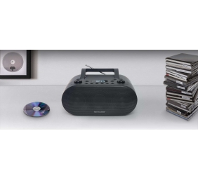 Muse | Portable Radio with Bluetooth and USB port | M-35 BT | AUX in | Black