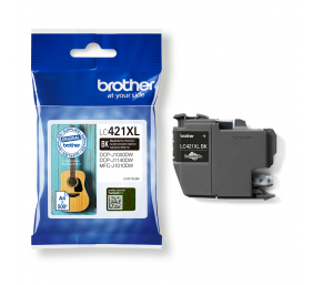 Brother LC421XL (LC421XLBK) Rašalinė kasetė, Juoda