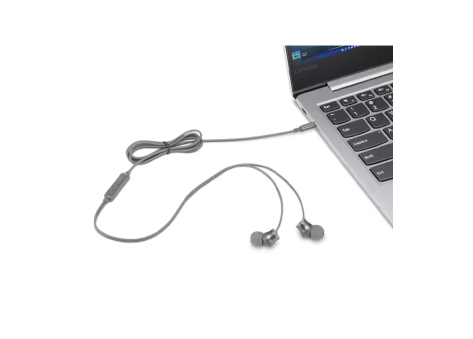 Lenovo | Accessories 110 Analog In-Ear Headphone | GXD1J77354 | Built-in microphone | Grey