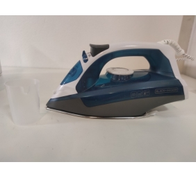 Ecost prekė po grąžinimo, Black+Decker Blau BXIR2200E garų lygintuvas 2200 plastikinis 370 ml