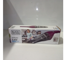 Ecost prekė po grąžinimo Black+Decker 5,4 Wh, 3,6 V ličio akumuliatoriaus rankinis dulkių siurblys