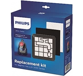 Ecost prekė po grąžinimo Philips XV1220/01 pakaitinis filtro rinkinys, skirtas be maišelių dulkių s