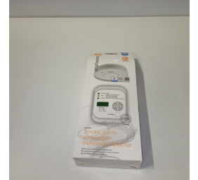 Ecost prekė po grąžinimo Smartwares FSE-19203 Smoke Co Detector Set, Weiß, 1 Piece