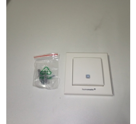 Ecost prekė po grąžinimo Homematic IP 155342A0 Smart Home wall switch, flat, extra flat and flexible