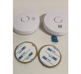 Ecost prekė po grąžinimo ELRO FS180521M 2-Pack Smoke Alarm with Magnet Mounting 5 Year Battery and C