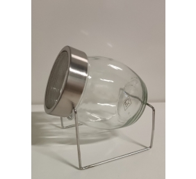 Ecost prekė po grąžinimo GEO Sprouting Jar - Italian Design - Glass Jar with Stainless Steel Screen,