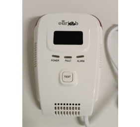 Ecost prekė po grąžinimo Ourjob Gas detector, household natural gas liquified gas urban gas alarm, f
