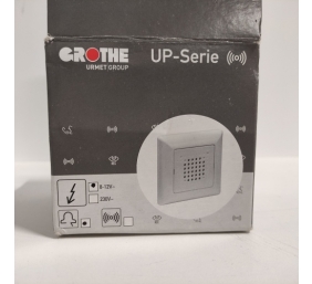 Ecost prekė po grąžinimo Grothe Gong Flush mounted gong 8-12 V White8-12 V