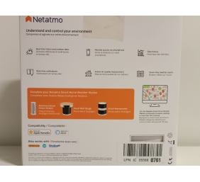 Ecost prekė po grąžinimo Netatmo Smart Weather Station - Wi-Fi, Radio, Indoor